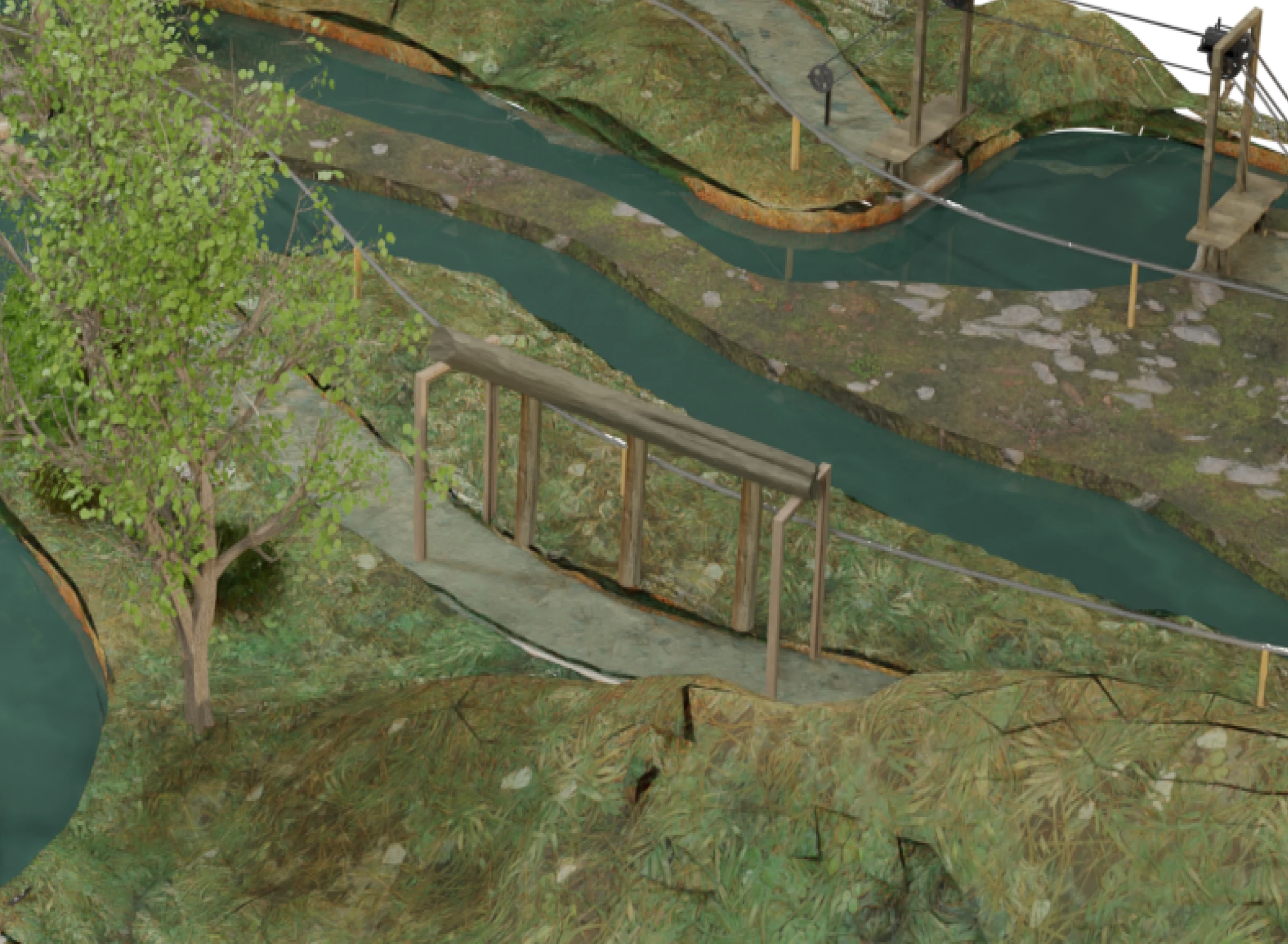 Parkour track view 2